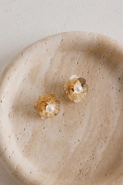 Freshly Picked Earrings Gold