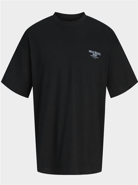 Jack & Jones Sanremo Back Print Tee - Black - XL