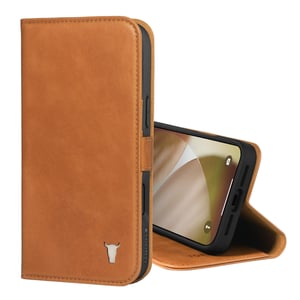 iPhone 17 Pro Leather Case (MagSafe Charging) - Tan