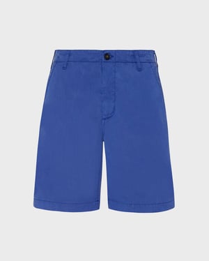 Vilebrequin - Men Tencel Gabardine Bermuda Shorts - Bermuda - Ponche - Blue - Size 34
