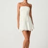 Stella Mini Dress (Cream) - US 6