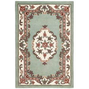 Shensi Aubusson Rug in Green - 150x240cm