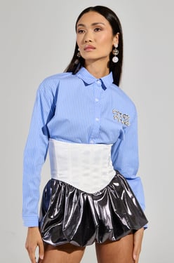 AKIRA Pair Me Corset Belt | Size Large/XL