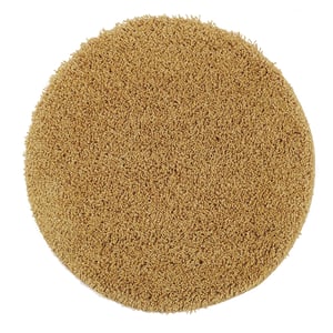 My Rug Washable in Ochre - 100cm Dia Circle