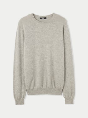Essential Crewneck Cashmere Sweater - L / dawn blue / MK01-828