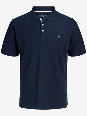 Jack & Jones Blu Summer Linen Ss Polo - Sky Captain - XL