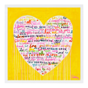 Love Is All You Need Art Print