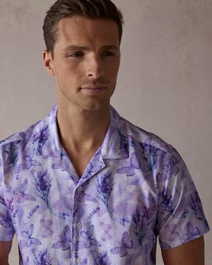 Provence Open Collar Shirt