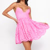 Seeking The Truth Mini Dress Pink