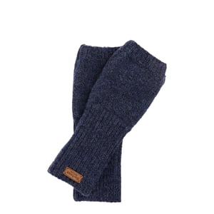 Barbour Womens Pendle Wristwarmer Gloves Navy