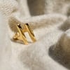 Dalia Double Bar Ring - 5 / Silver