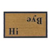 Hi Bye Coir Doormat - 45x75cm