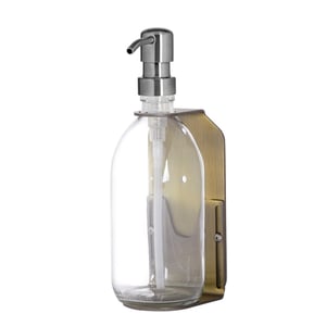 Gold Single Wall Mounted Soap Dispenser