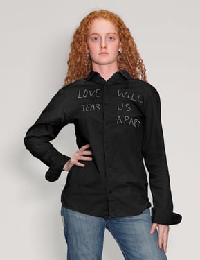Love Will Tear Us Apart' Black Shirt