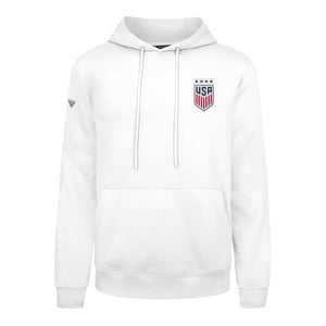 Men's Levelwear USWNT Soccer House Podium White Hoodie / 2X