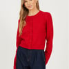 Brave Soul Vicks Cardigan - Red - S