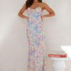 Frangipani Fantasy Maxi Dress Multi