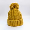 Mustard No-Wool Woolly Beanie