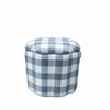 Teddy Storage Ottoman in Blue