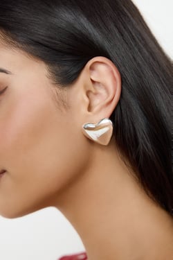 Day Of Love Earrings Silver