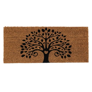 Coir Insert Tree Of Life Doormat - 23x53cm