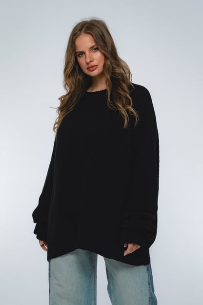 Cloud Nine Long Sleeve Cotton Sweater