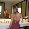 Clean Slate Tailored Halter Top Brown
