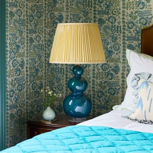 Murphy table lamp in blue