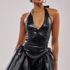 AKIRA All For Love PU Mini Dress | Black | Size 1X