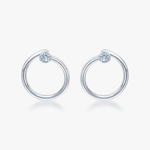 Enso Diamond Earrings - 0.30 CT