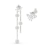 Jeulia Dandelion Mismatched Earrings