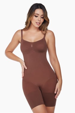 Full Body Shaper Comfort Evolution - Pure Chocolate / 3XL