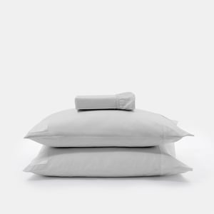 Signature Small Sheet Set Split King Calacatta Gray Grand Hotel Percale , Luxury Organic Bedding and Sheet Sets , PROSSIONI