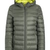Weird Fish Eshka Lightweight Padded Jacket Deep Lichen Green Size 16