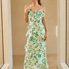 Palm Paradise Maxi Dress Green