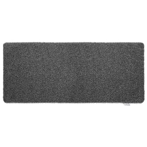 Plain Fleck - Charcoal Grey Runner - 65x150cm
