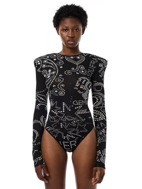 Shoulder Pad Leotard - XL