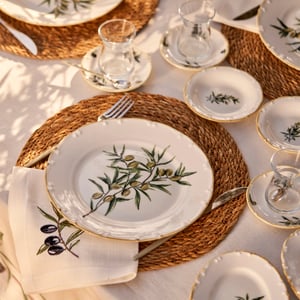 Olive 26 Piece Breakfast Set