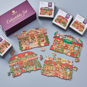Christmas Shop Fronts - Collectible Gift Set