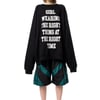OVERSIZED SWEATSHIRT - L
