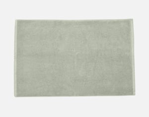 QE Home Modal Cotton Bath Mat in Jadeite, Green