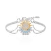 Jeulia Sun and Moon Stacked Bracelets