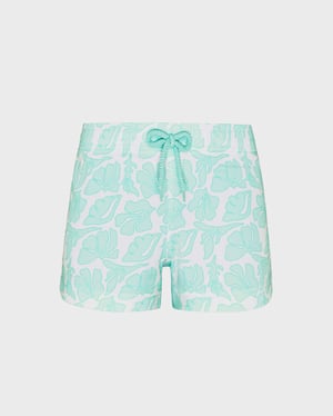 Vilebrequin - Girls Swim Shorts Seashells - Shorty - Gaya - White - Size 14
