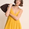 Yellow Tiered Thea Maxi Dress