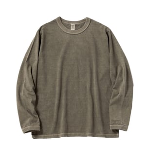 Jackman Lead-Off LS T-shirt Fade Sepia