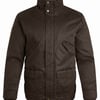 Weird Fish Thunderchief Wadded Field Jacket Bark Size XL