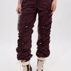 AKIRA No Time For Games Ruched Jogger Pants | Size Medium