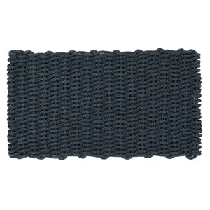 Outdoor Rope Mat Washed Black - 45x75cm