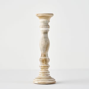 Carli Mango Wood Pillar Taper