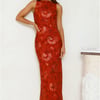 Amani Maxi Dress Rust